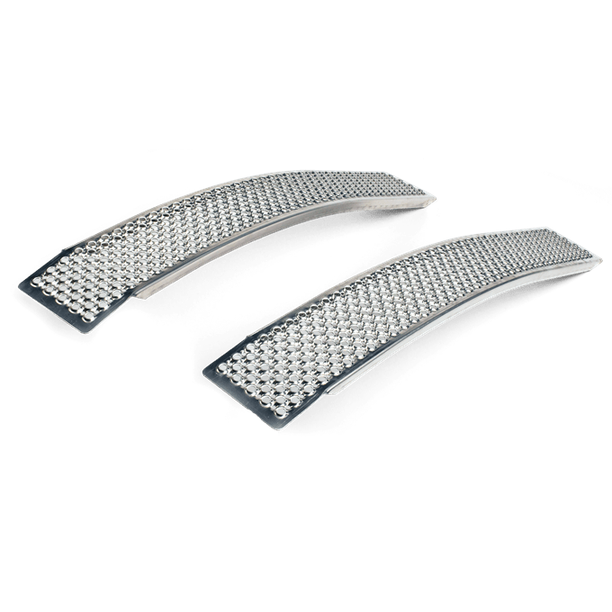 Rampe di carico per trattori curvi da giardino Husqvarna (20x150x3,5cm)